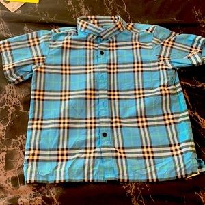 Burberry shirt my son wore twice grew out to fast